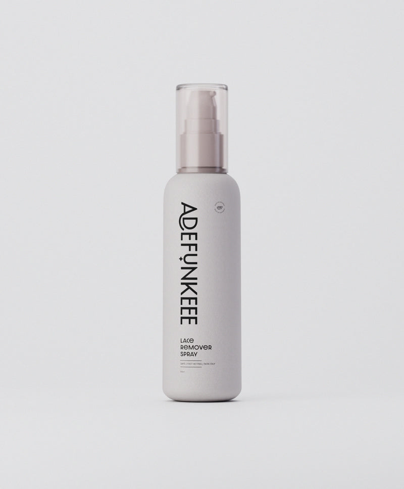 Lace Removal Spray pump bottle