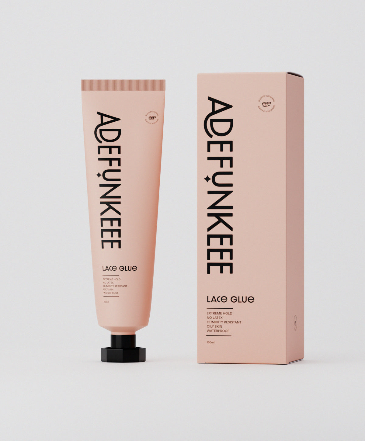 Lace Adhesive Glue tube beside its box